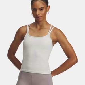 Under Armour White Double Strap Camisole